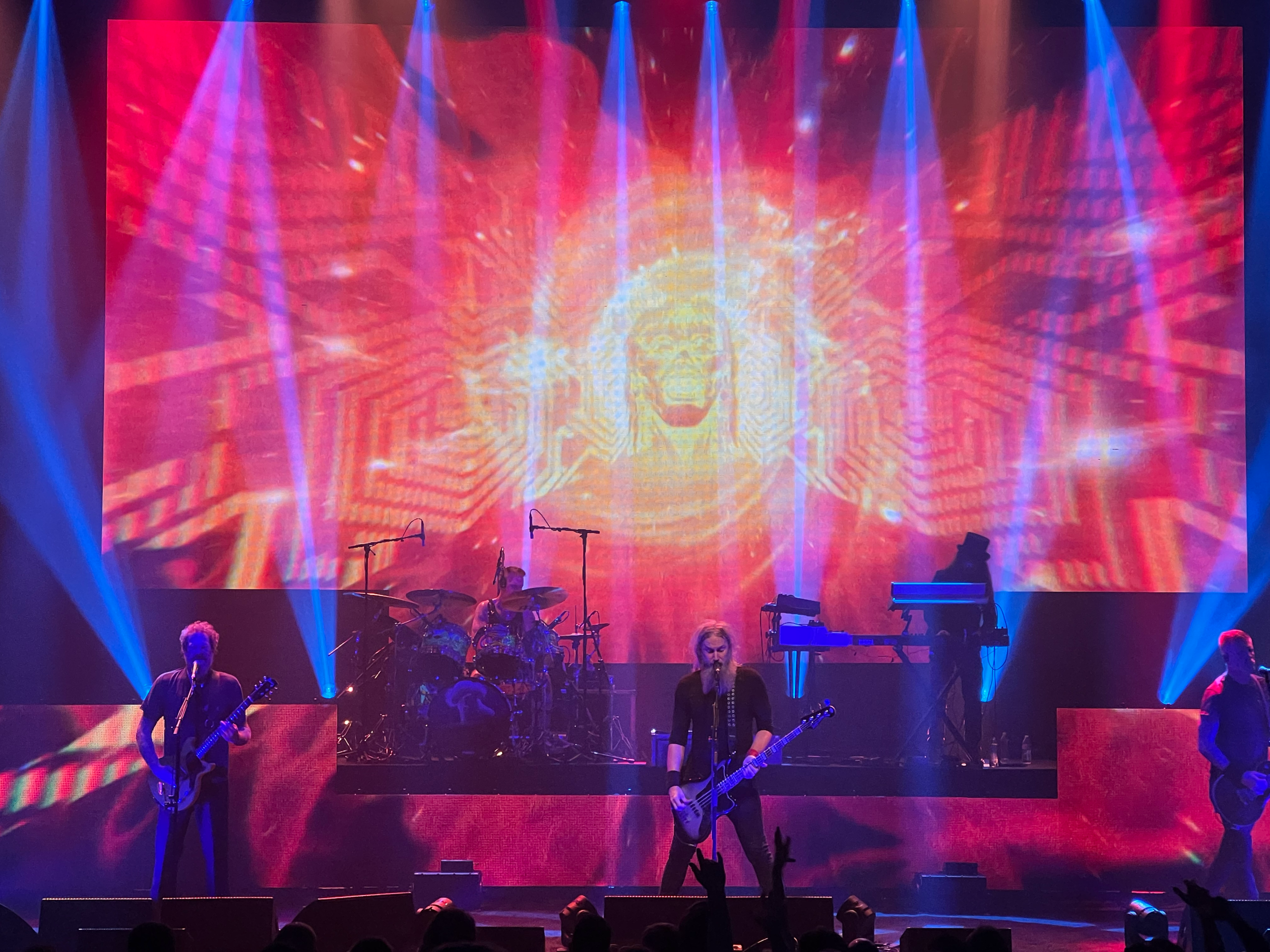 Mastodon at the Agora Theatre, Cleveland, Ohio